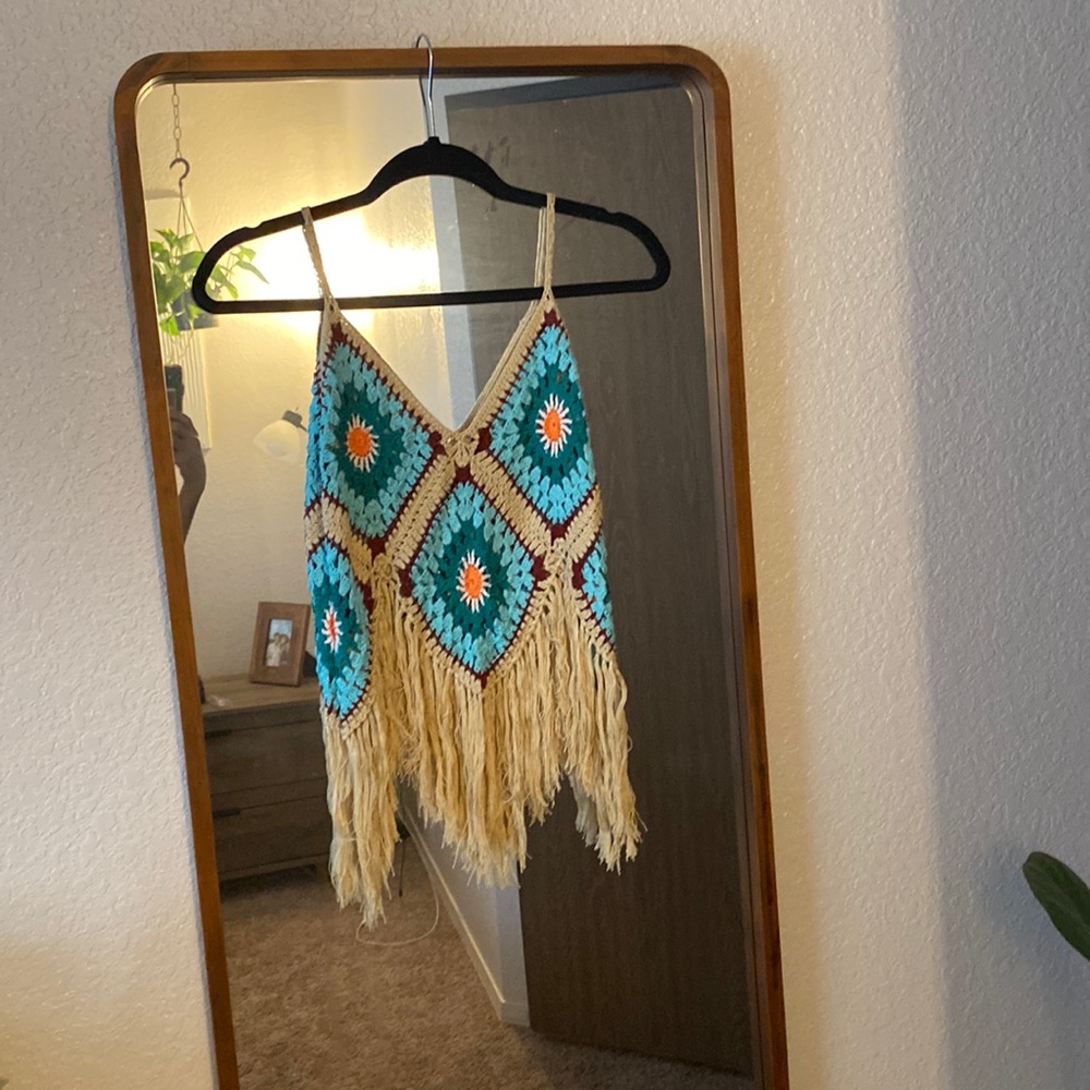 Crochet tank top